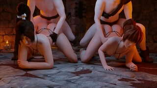 8-18 | ඩේලි SFM &amp;amp; Blender 3D අසභ්ය විශාල උණුසුම් හෙළි කළෙමි