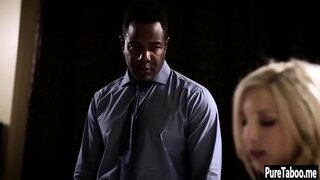 Sexy babe, bj, groot swart piel